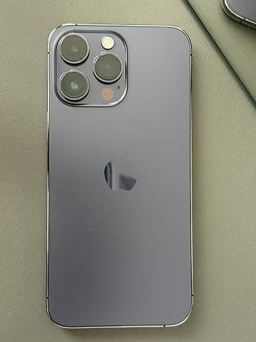 IPhone 14 Pro Max, Б/у, 256 ГБ, Deep Purple, Защитное стекло, Чехол, Кабель, 85 % at lalafo.kg IPhone 14 Pro Max, Б/у, 256 ГБ, Deep Purple, Защитное стекло, Чехол, Кабель, 85 %