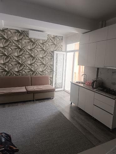 royal construction: Уютная студия с балконом и современной кухней Описание: - Планировка — 3