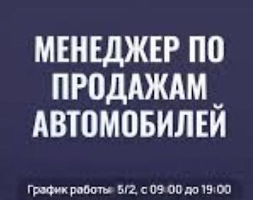 Продажи, работа с клиентами: Требуется менеджер по продажам в Автосалон. с опытом работы в — 2