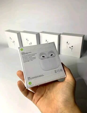 Микрофоны: Вкладыши, Apple, Новый, Беспроводные (Bluetooth), Классические — 3