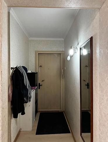 osh flat: 3 комнаты, 58 м², 10 мкр 104 серия, 4 этаж — 4