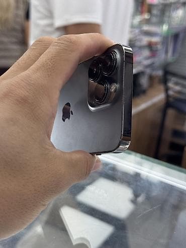 Техника и электроника: IPhone 13 Pro, Б/у, 512 ГБ, Графит, Защитное стекло, Чехол, Кабель, В рассрочку, 82 % — 7