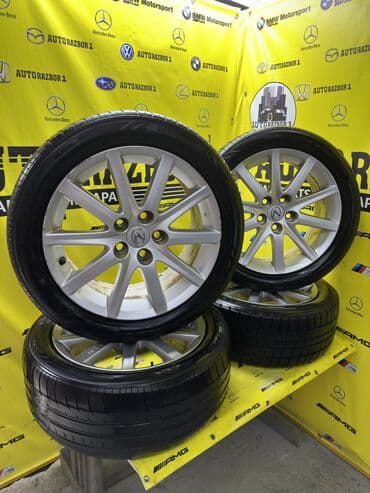 кузов форд: Дөңгөлөктөр монтажда 225 / 50 / R 17, Жай, Колдонулган, Комплект, Жеңил унаалар, Куйма, тешиктери - 5 — 2
