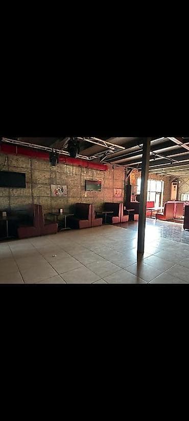 Тунгуч мкр Сдается паб Площадь: 400м2 (можно по 200м2) С мебелью Со