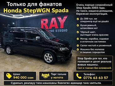 спойлер хонда хрв: Honda Stepwgn: 2003 г., 2 л, Автомат, Бензин, Минивэн — 1