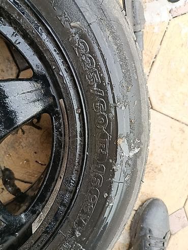 ГБЖ: Запаска mercedes w220 w210 w203. вместе с домкратом и горшком — 4