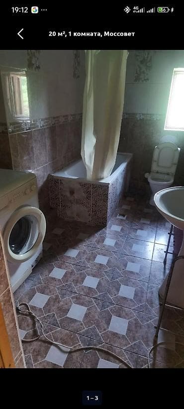 одна комната: 1 комната, Риэлтор, Парам без детей, С мебелью полностью — 1