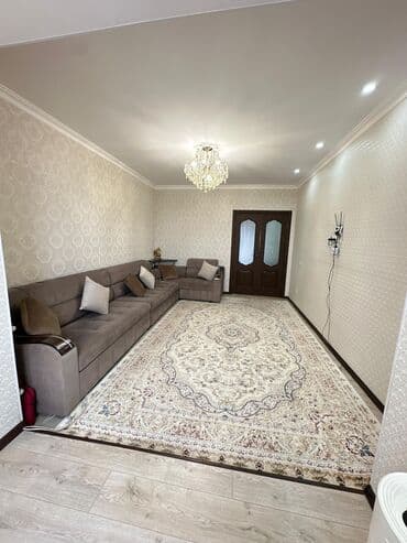 квартира ош нурзаман: 2 комнаты, 58 м², Индивидуалка, 4 этаж, Евроремонт — 2