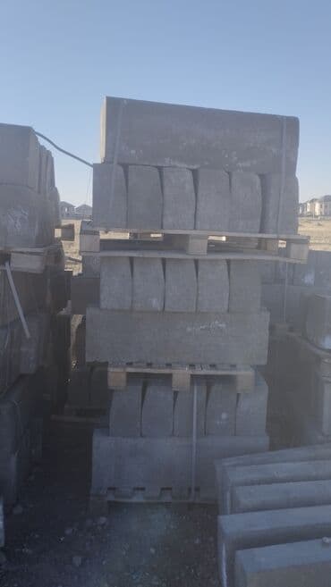 брусчатка бишкек дом брусчатки'' тротуарная плитка бордюры бишкек: Бордюр дорожный 100 30 15 — 3