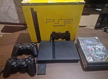 playstation 2 игры: SONY PLAYSTATION 2 slim 70007i, в отличном состояние, прошитый, читает — 1