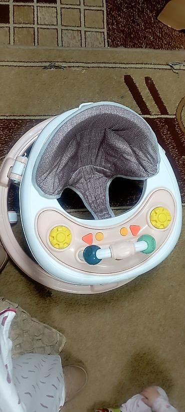 Детские ходунки с игровой панелью - Тип: классические ходунки на