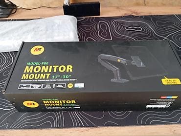 виртуальный шлем: Кронштейн для монитора NB Model F80 (настольный, газ-пружина) - — 2