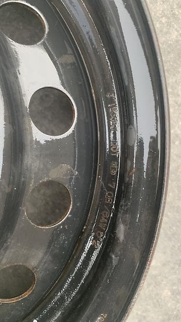 diski kg: Железные Диски R 15 Toyota, 1 шт, отверстий - 5, Б/у — 2