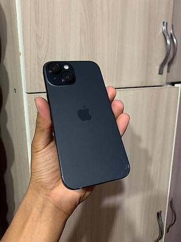airpods pro 3 бишкек: IPhone 15, Колдонулган, 128 ГБ, Кара, Куту, 87 % — 2