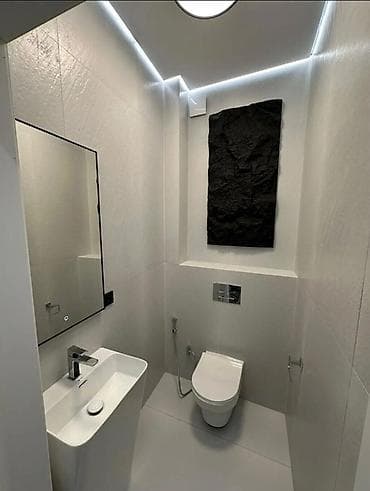 flat osh: 3 комнаты, 109 м², Южная Магистраль Элитка, 8 этаж, Дизайнерский ремонт — 4