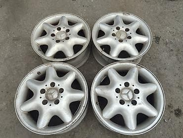 124 amg: Литые Диски R 15 Mercedes-Benz, Комплект, отверстий - 5 — 1