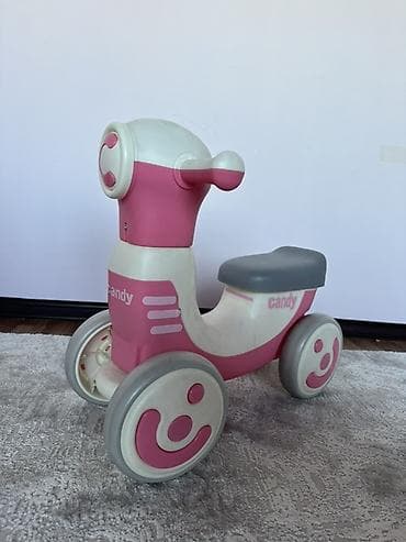 оюнчук машина: Детский беговел-каталка «Candy» - Четырёхколёсная устойчивaя — 1