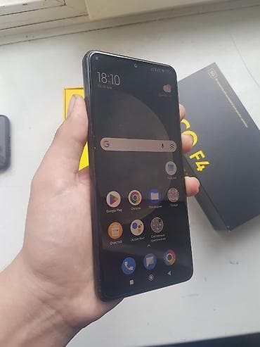 mi tablet: Poco F4, Новый, 256 ГБ, цвет - Черный, 1 SIM, 2 SIM, eSIM — 6