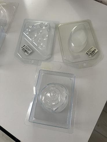 Производство строительных материалов: Цена: по 100с Набор пластиковых форм для мыла/гипса/смолы — 2