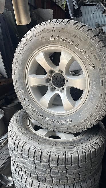 Колеса в сборе 265 / 65 / R 17, Всесезонная, Комплект, Внедорожные (АТ/МТ), Литые, отверстий - 6 at lalafo.kg Колеса в сборе 265 / 65 / R 17, Всесезонная, Комплект, Внедорожные (АТ/МТ), Литые, отверстий - 6