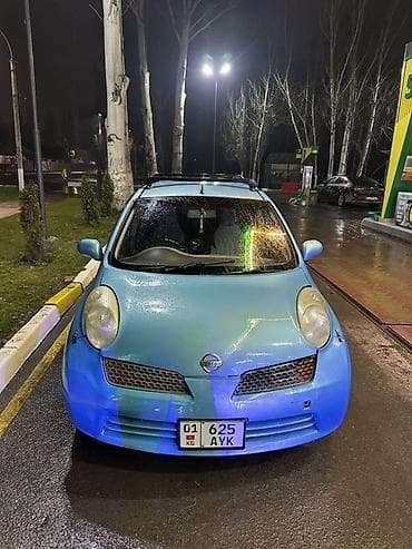 Транспорт: Nissan Март: 2002 г., 1.3 л, Автомат, Бензин, Хетчбек — 2