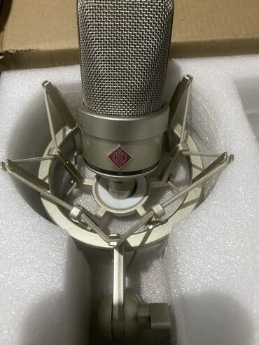 акустические системы marantz колонка сумка: Студийный микрофон NEUMANN 103 реплика Комплект: Микрофон Паук — 3