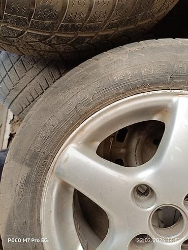 bbs bmw: Колеса в сборе 185 / 60 / R 14, Лето, Б/у, Комплект, Литые, отверстий - 4 — 1