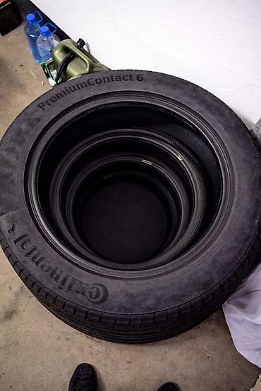 unil opal: Шины 235 / 55 / R 18, Лето, Б/у, Комплект, Легковые, Continental — 1