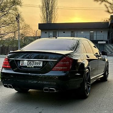 amg e55: Mercedes-Benz S-class AMG: 2007 г., 5.5 л, Автомат, Бензин, Седан — 6