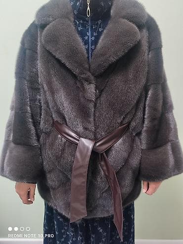 Шуба, Норка, Короткая модель, Канада, M, L