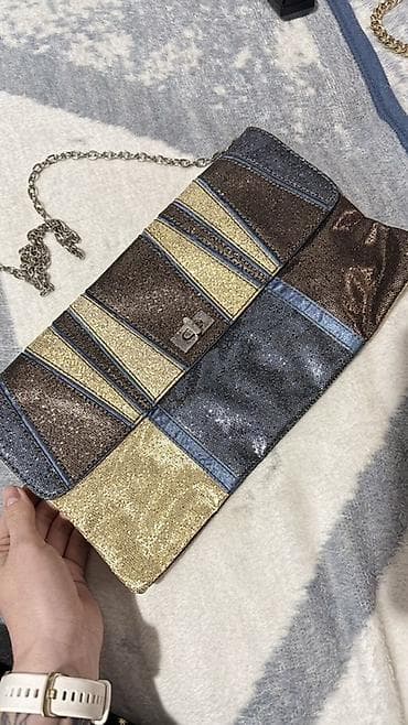 барсетки пума: Клатч MANGO на цепочке - Формат: прямоугольный клатч-конверт с — 1