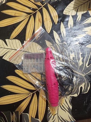 Оборудование для салонов красоты: Электрическая ручка-фрезер для маникюра/педикюра (розовая) — 2