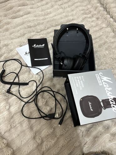 магнитола с выезжающим монитором: Накладные, Marshall, Новый, Беспроводные (Bluetooth), Классические — 4