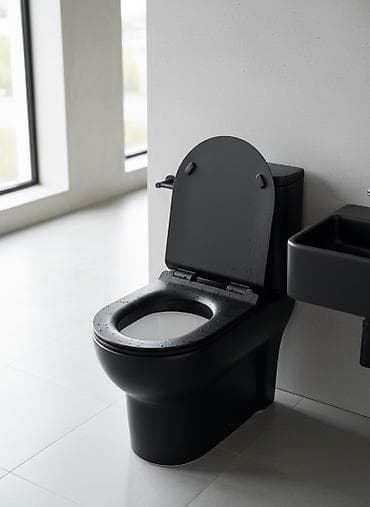 Унитаз Напольный, Новый, Материал: Керамика, Бесплатная установка