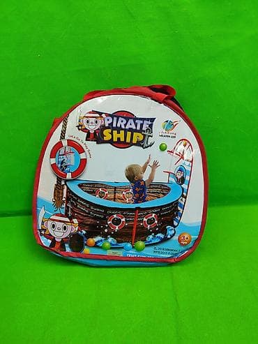 Оюнчуктар: Палатка пиратский корабль для детей🏕️ Комплектация товара: палатка — 1