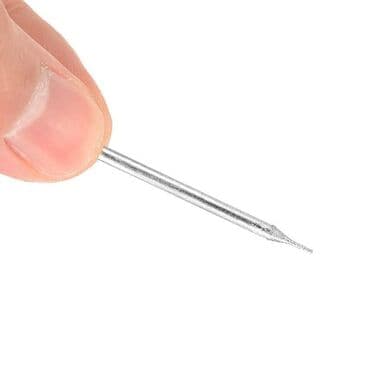 плестешен 5: Алмазное острое сверло ( игла) - диаметр головки 0,8 мм * Диаметр — 1