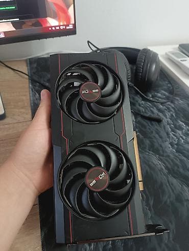 ПК үчүн видео карта, Колдонулган, ЖК Sapphire, Radeon RX, 8 ГБ — 2