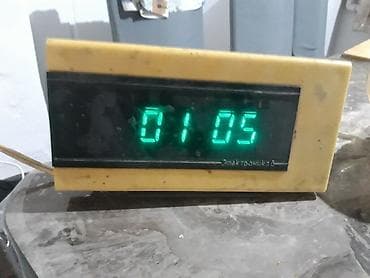 стеный часы: Электронные часы «Электроника 6» - Настольные цифровые часы с крупной — 1