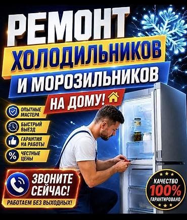 Ремонт Морозильников,.,.,.Ремонт Холодильников,,на Дому Любой