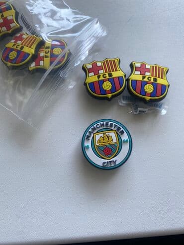 кроксы крокс crocs: Джиббитсы новинки для крокс Значки джиббитсы Футбол Футбольные — 1