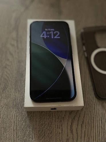 каропка айфон: IPhone 15 Pro, Black Titanium, Коробка — 6