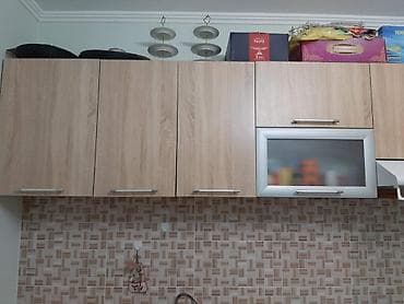 Мебельные гарнитуры: Кухонный гарнитур + газ плита + вытяжка цвет – светлый дуб длина — 5