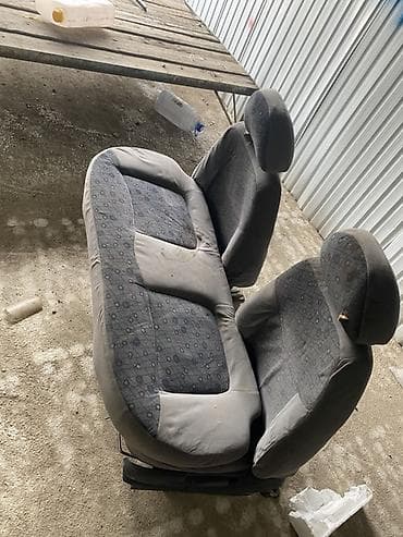 Дверные карты: Комплект сидений, Велюр, Daewoo — 1