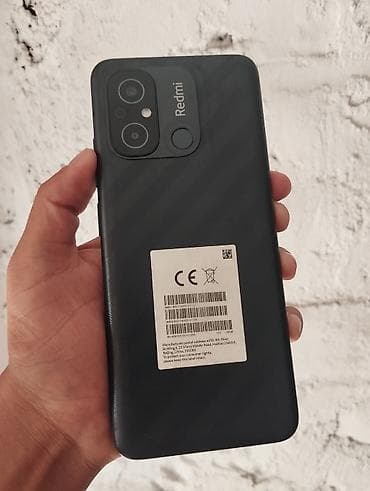 tecno spark 9pro: Redmi, Redmi 12C, Б/у, 128 ГБ, цвет - Черный, 2 SIM — 1