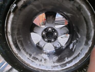 диски разноширокие на бмв х6: Колеса в сборе 225 / 55 / R 18, Зимняя шипованная, Б/у, Комплект, Литые, отверстий - 5 — 4