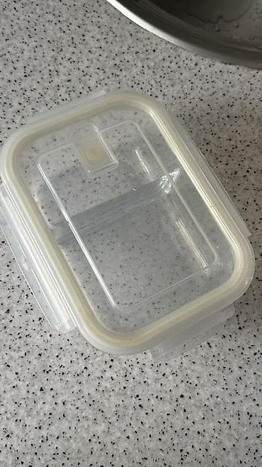 банки для сыпучих: Пищевой контейнер, цвет - Белый, Самовывоз — 1