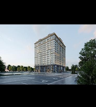 туп район: 1 комната, 53 м², Индивидуалка, 13 этаж, Готовая ПСО (под самоотделку) — 3