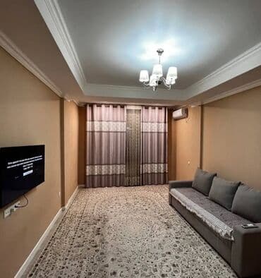 сдам квартир: 2 комнаты, Душевая кабина, Постельное белье, Кондиционер — 3