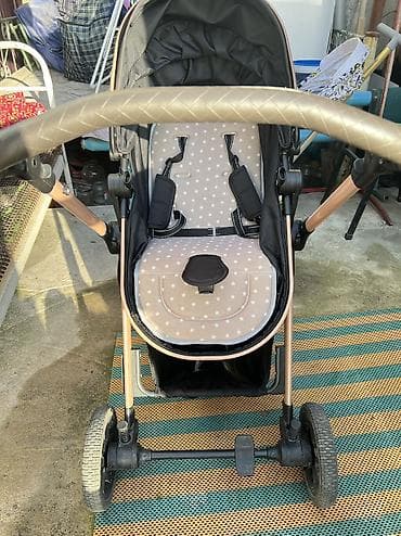 crazy cart: Коляска, цвет - Черный, Б/у, Самовывоз — 6