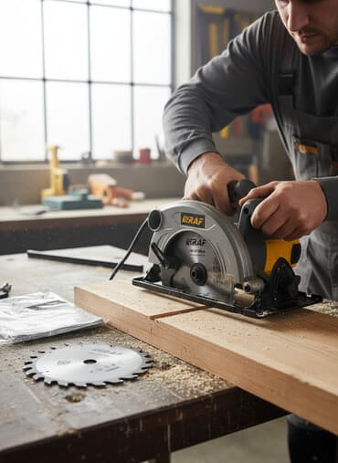 электрическая цепная пила купить в бишкеке: Пчёлка пила RAF мощностью 1800 Вт, оснащенная диском диаметром 185 — 1